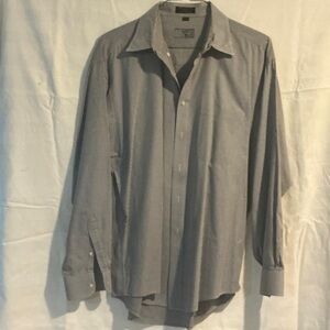 Men's Gray Dress Shirt